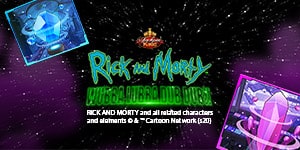 Rick and Morty Wubba Lubba Dub Dub Jackpot King