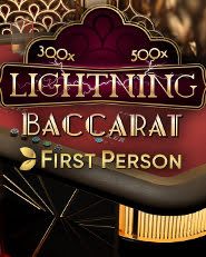 Lightning Baccarat First Person