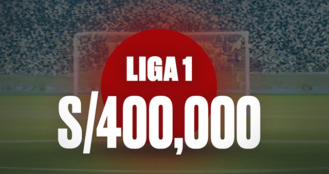 S/400,000 con la Liga 1