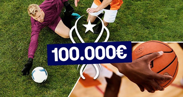 100.000€ Τουρνουά σε όλα τα σπορ