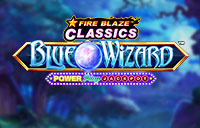 Fire Blaze Blue Wizard PowerPlay Jackpot