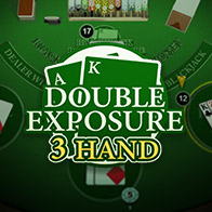 Blackjack Double Exposure 3 Hand (Habanero)